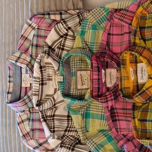 Plaid Button Down Shirts